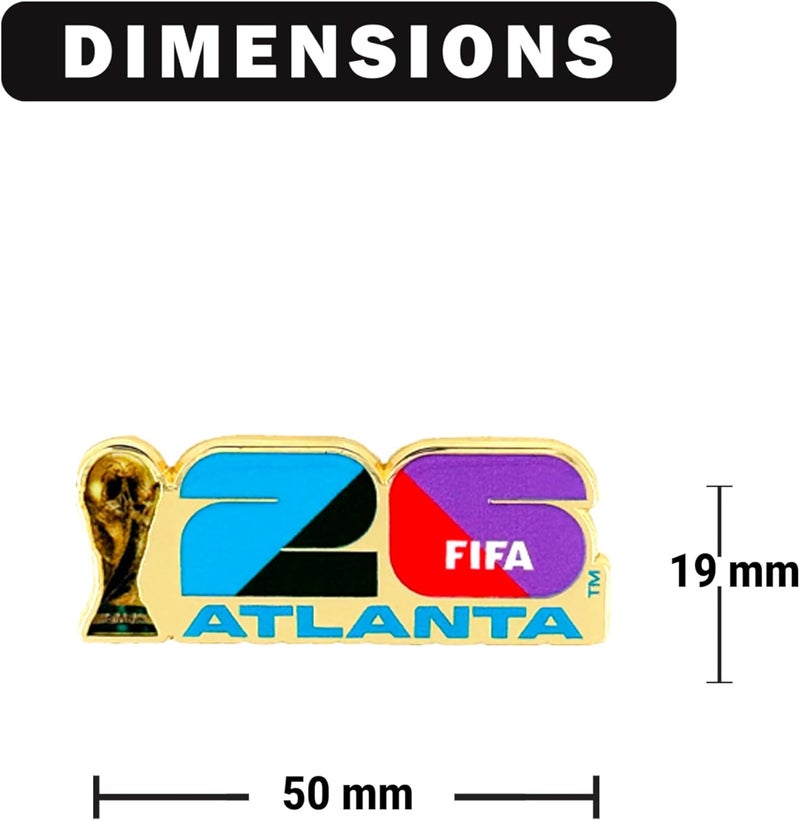 HONAV FIFA World Cup Tournament Logo Magnet – Officially Licensed FIFA World Cup Magnet – Vibrant Host City Design – Durable Strong Hold – Perfect for Fridges, Lockers & Collectors - Image 4